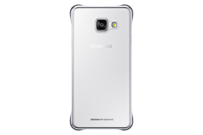 Твърди гърбове Твърди гърбове за Samsung Луксозен твърд гръб ултра тънък кристално прозрачен оригинален EF-QA310CSEGWW за Samsung Galaxy A3 2016 A310F сребрист кант